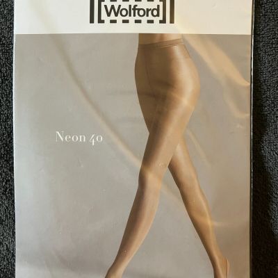 Wonderful Wolford NEON 40 Tights ADMIRAL XL Extra Large